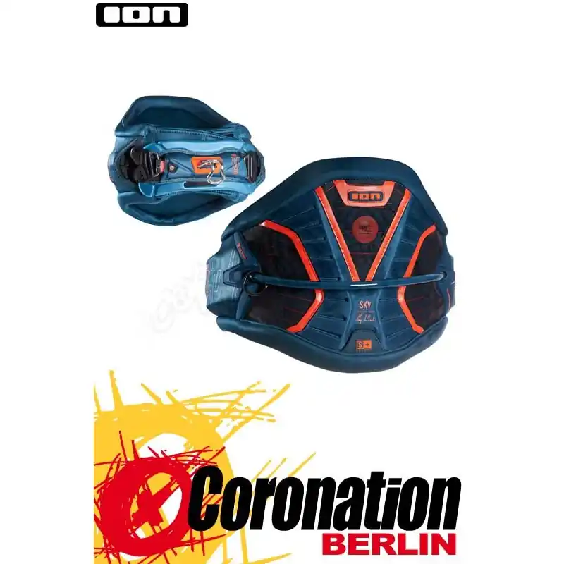 Abverkauf ION Vertex Select 2017 Kite Waist Harness Sky Signature