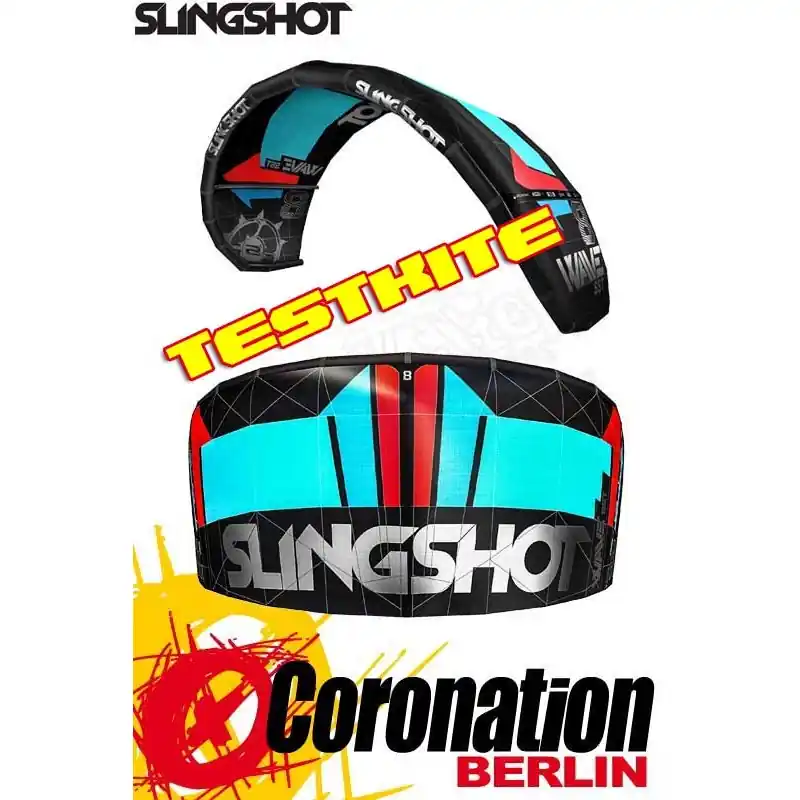 Zertifiziert Slingshot Wave SST 2016 TEST Kite 10m²