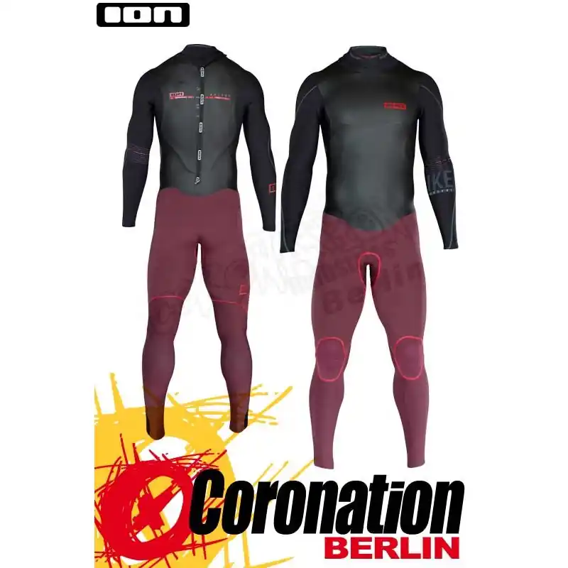 Preisreduziert ION Strike Select Semidry 5,5/4,5 Neoprenanzug 2017 Black/Red