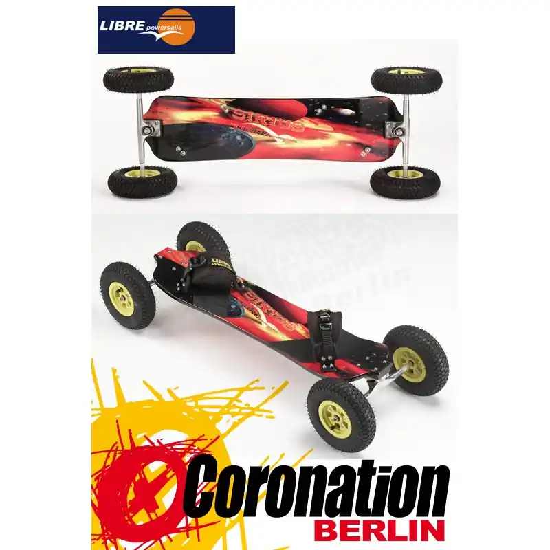 Libre Powersails Sirius 92 Landboard ATB Deck Neu