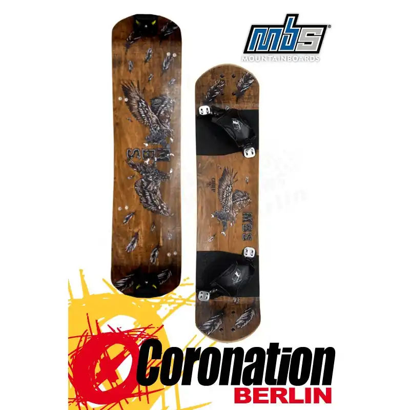 MBS Comp 95 Mountainboard DECK only Birds Echt