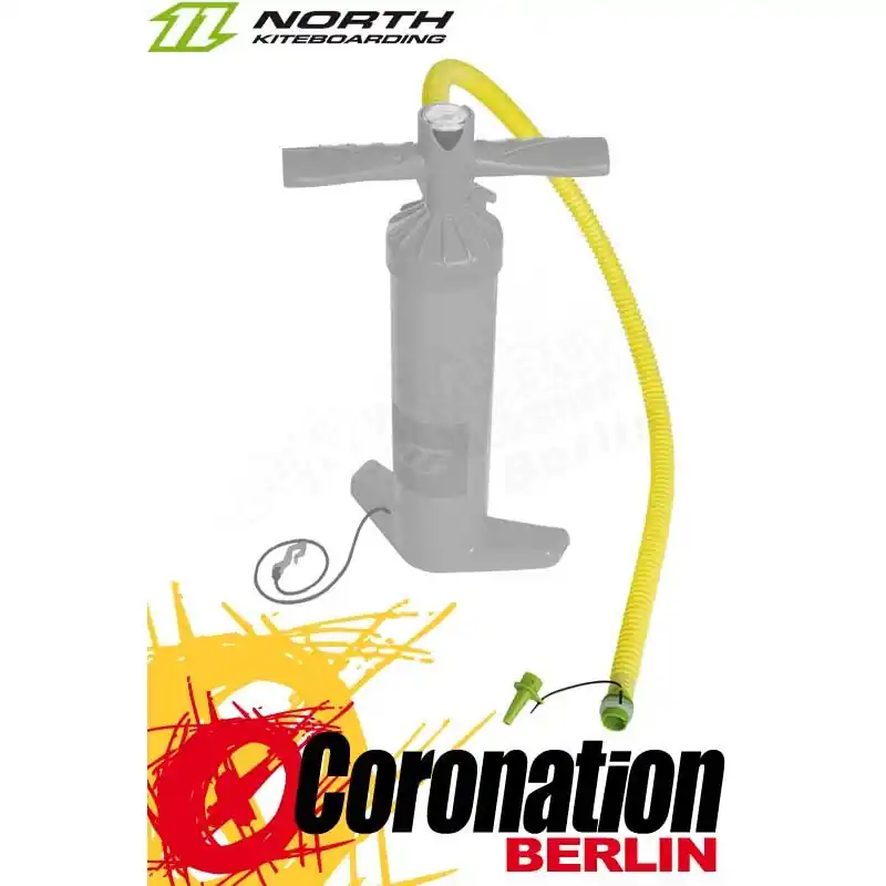 Geprüft North Kite Pump Hose / Schlauch für Kitepumpe mit Adapter