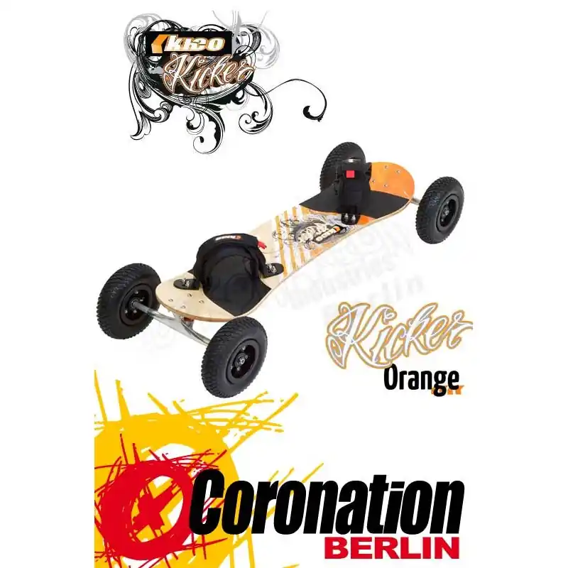 Kheo Kicker ATB Mountainboard Landboard Orange Ausverkauf