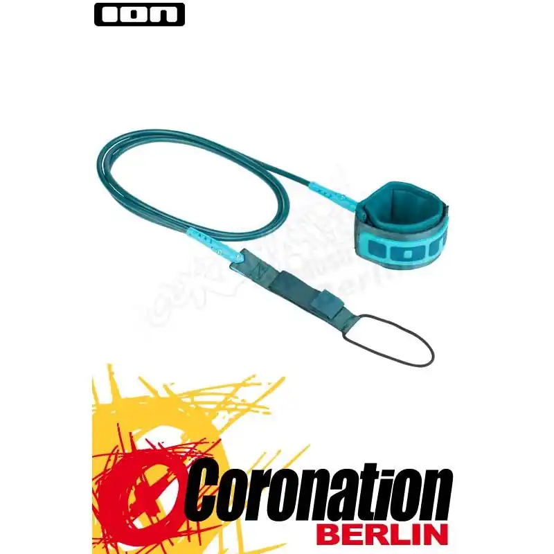 ION Surfboard Core Leash Comp 2019 Petrol/Turquoise Must-Have