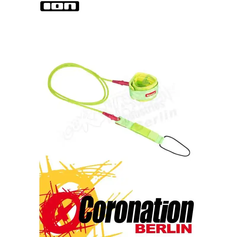 Preisknaller ION Surfboard Tech Leash Comp 2017 Green