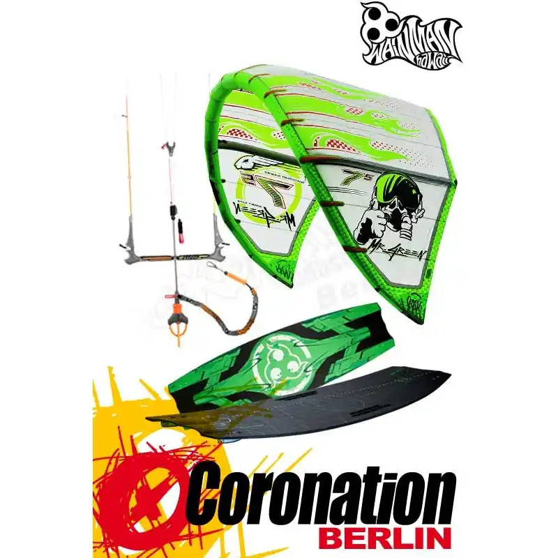 Preisknaller Wainman Mr. Green RG 3.1 Silver + Joke Pro + Bar komplett Set