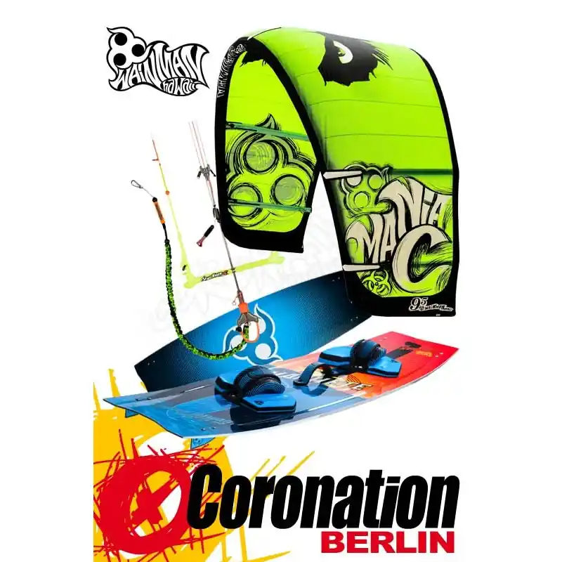 Wainman ManiaC 2.0 Green + Machete + Bar komplett Set Markenware