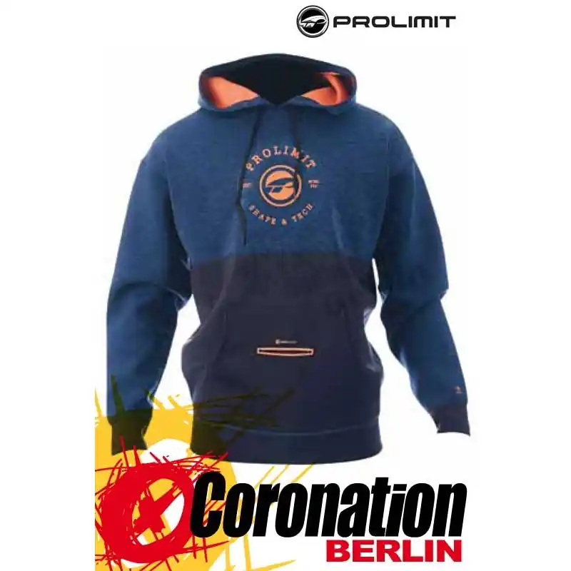 Prolimit Neopren Hoodie Loosefit Blue/Orange Must-Have