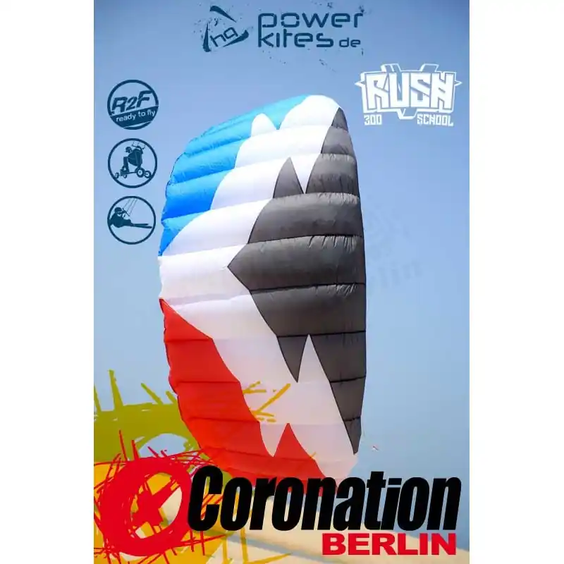 HQ Rush V Pro School 300 Trainer Depower Kite Ausverkauf