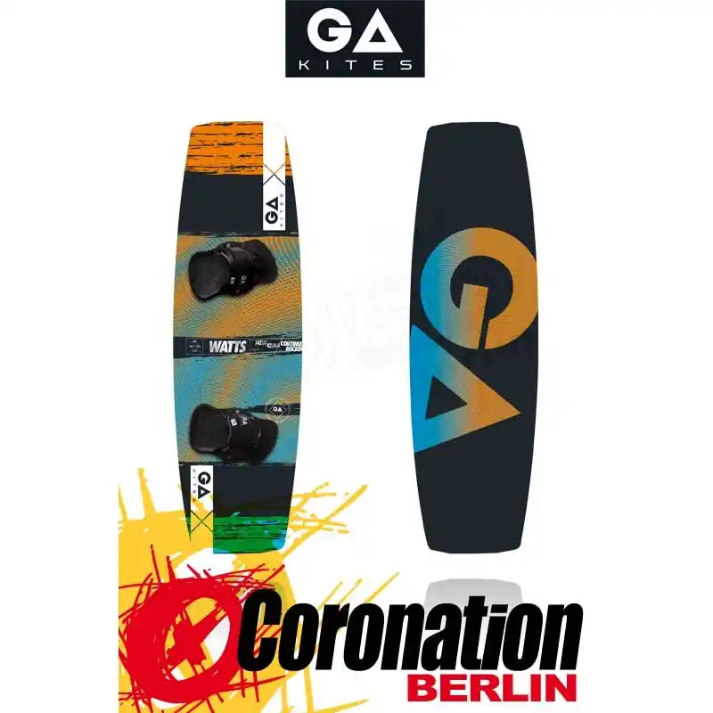 Aktuell GA-Kites WATTS 2017 Kiteboard 136cm Freeride Freestyle