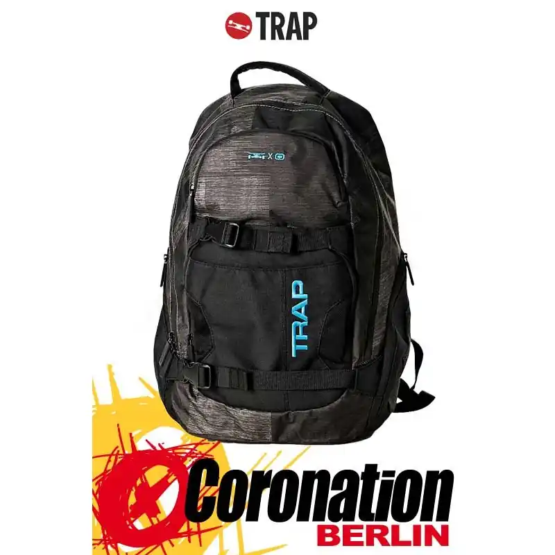 TRAP X Ogio Lucas Skate Street Backpack Schul & Freizeit Rucksack charcoal Zertifiziert