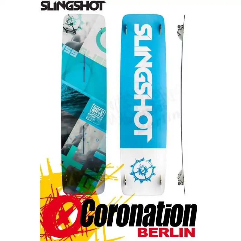 Zertifiziert Slingshot Glide 2016 Leichtwind Kiteboard 159cm