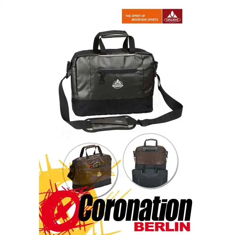 Super-Preis Vaude Doug Messenger Bag Business Shoulder Laptop-Tasche Black