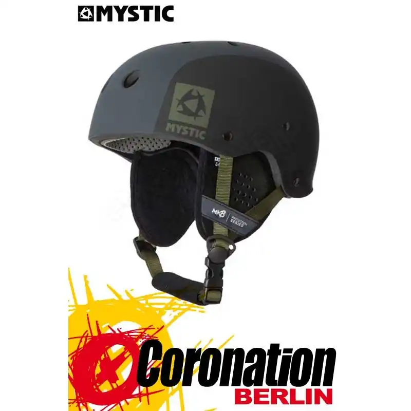 Abverkauf Mystic MK8 Helm Black Grey - Water Kite & Wakeboard Helmet
