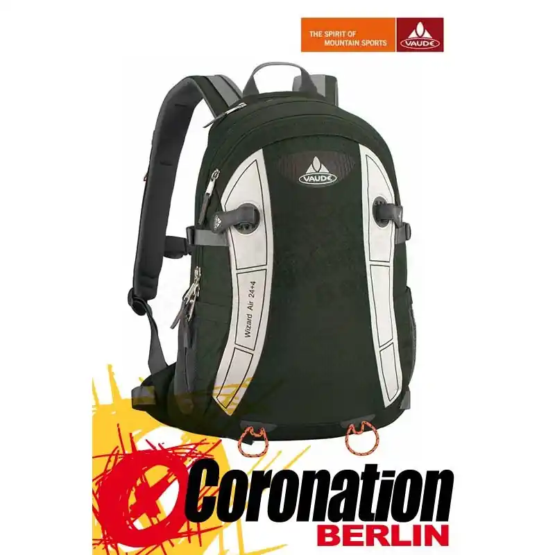 Vaude Wizard Air 24+4 Wander City Schul Rucksack Daypack DarkGreen/Offwhite Kracherpreis