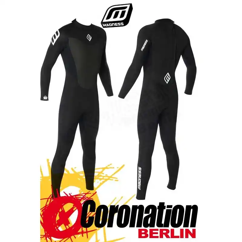 Geprüft Madness Neoprenanzug 3/2 EVOLUTION MEN Steamer Black
