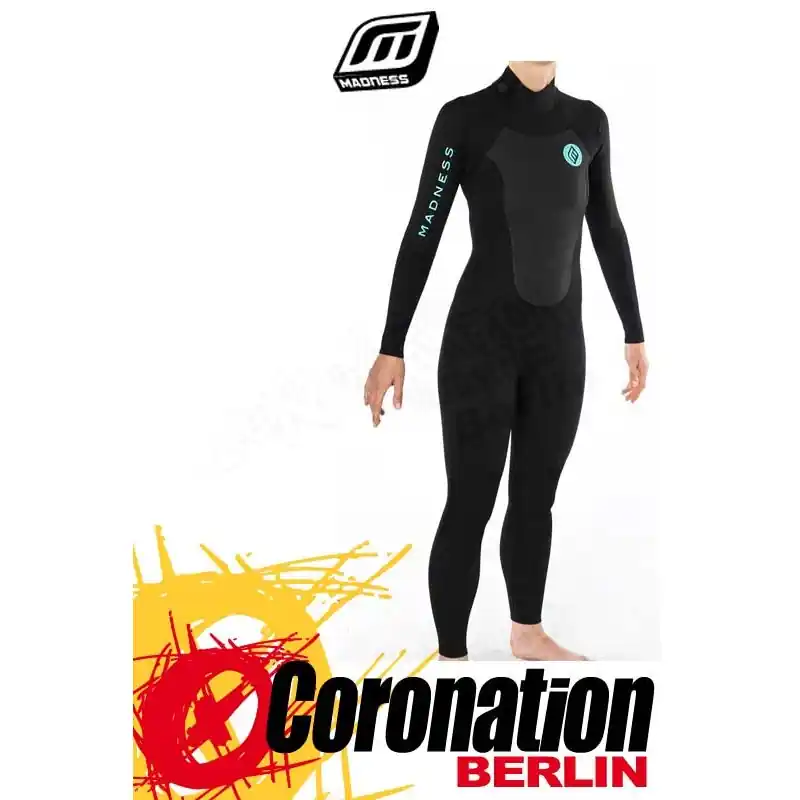 Madness Neoprenanzug 3/2 EVOLUTION WOMEN Steamer Black Begrenztes Angebot
