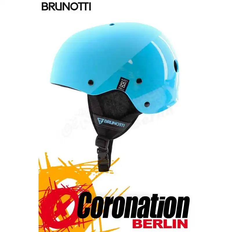 Brunotti Brand Helmet Hardshell Helm Light Blue Markenware
