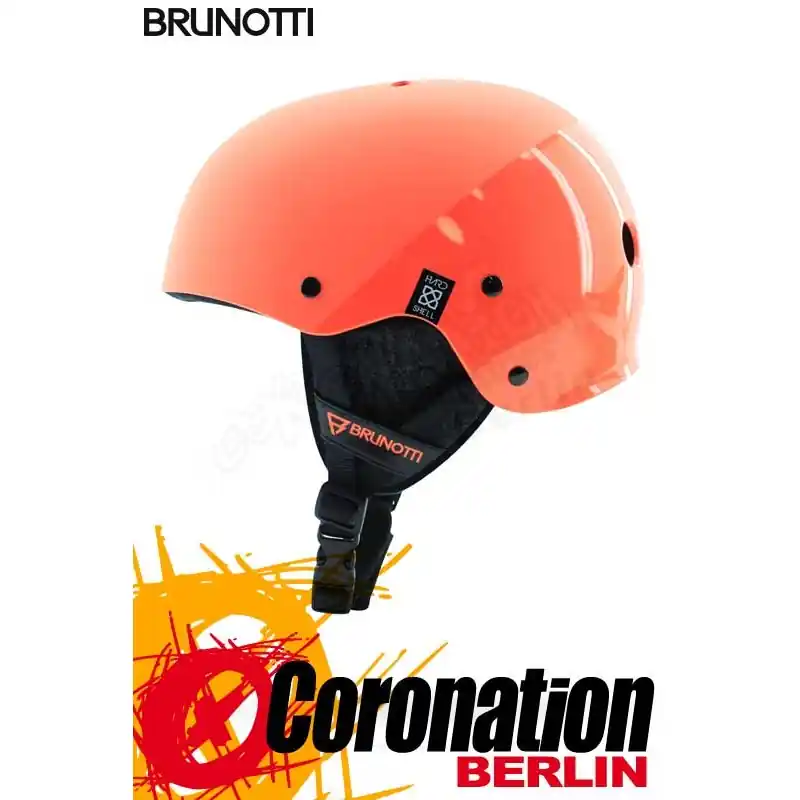 Billig Brunotti Brand Helmet Hardshell Helm Orange