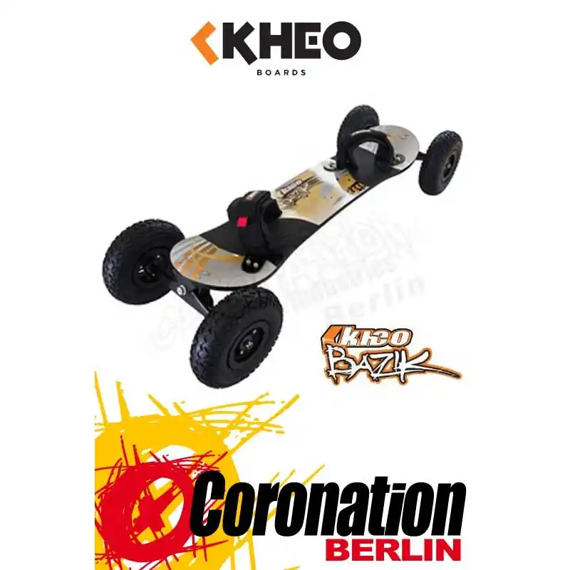 Zertifiziert Kheo Bazik ATB Mountainboard - 9 inch wheels Landboard