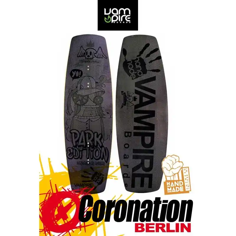 Nur Heute Vampire Park 2017 Carbon Wakeboard