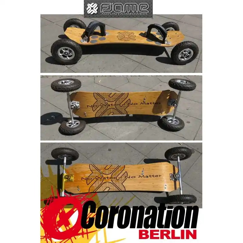Flame Mountainboard Bamboo ATB Komplettboard Neue Kollektion