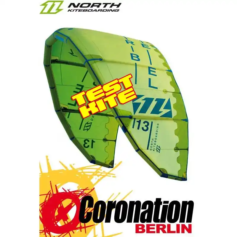 Mega-Angebot North Rebel 2016 TEST Kite 9m² grün