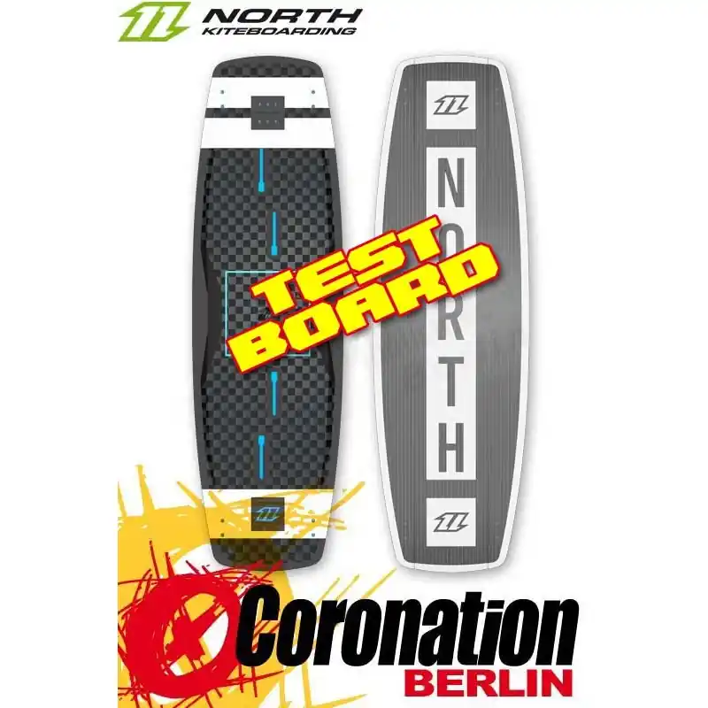 North Select 2017 TEST Kiteboard 138cm Textreme Highlight