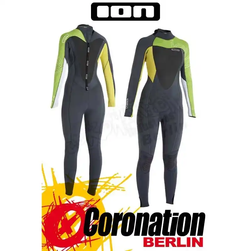 Must-Have ION Jewel Semidry 5,5 Frauen Neoprenanzug green/grey