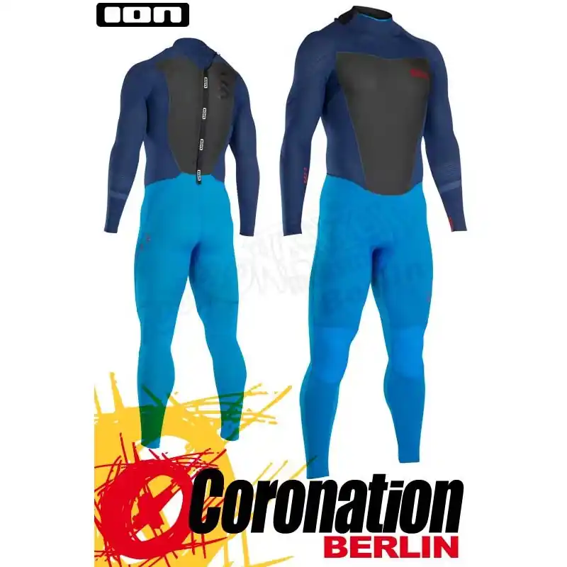 Nur Heute ION Strike Element Semidry 3,5/2,5 DL 2018 Backzip Neoprenanzug Blue