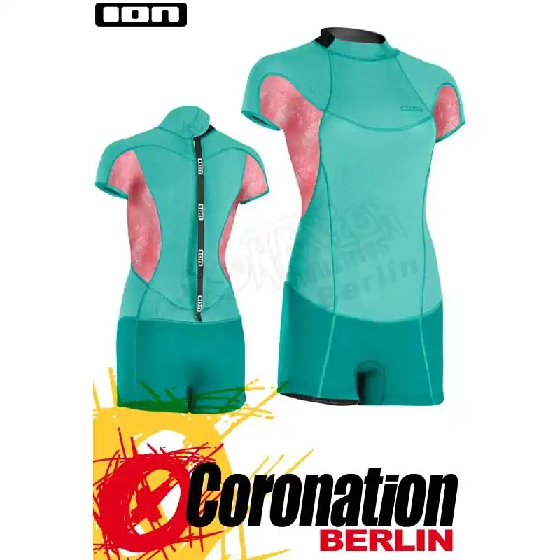 ION Muse Shorty SS 2,0 DL 2018 Frauen Neoprenanzug Pistachio Abverkauf