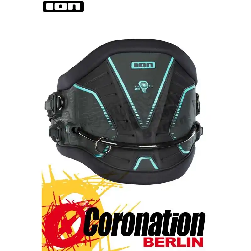 ION Apex 2018 Kite Waist Harness Hüft Trapez Black/Pistacio Sichere Zahlung