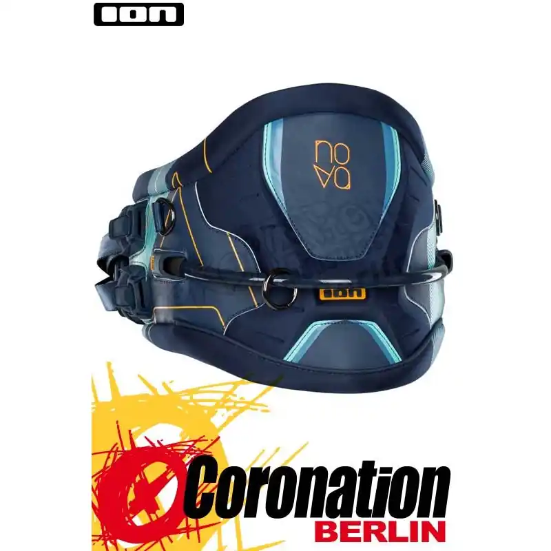 Solange Der Vorrat Reicht ION Nova 2018 Kite Waist Harness Woman Frauen Hüft Trapez Slate Blue/Cambrige Blue