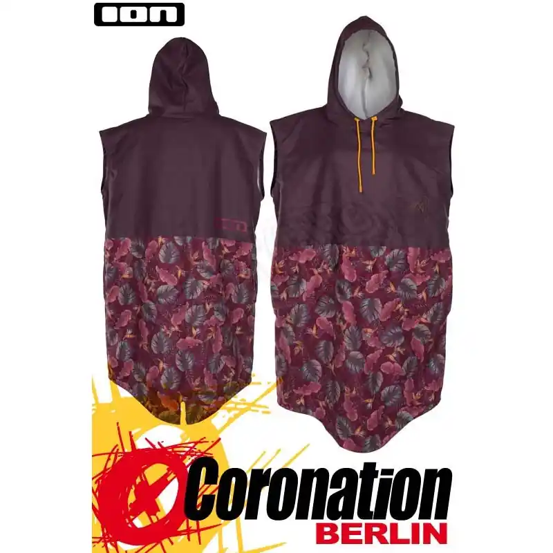 ION Poncho Comfort Muse 2018 Wine Red Echt