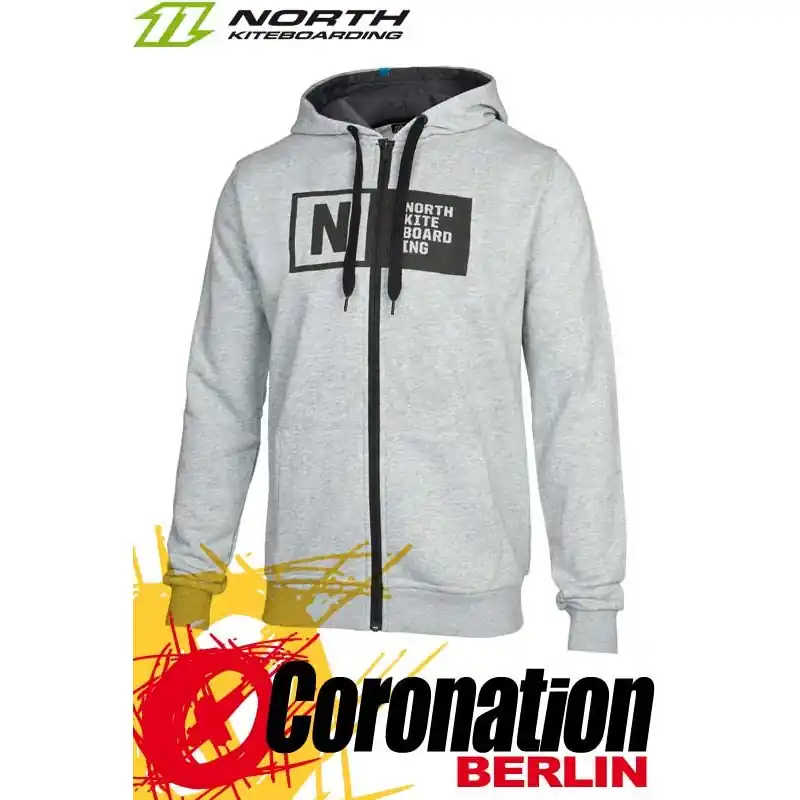 North Zip Hoody Team Grey Sofort Bestellen