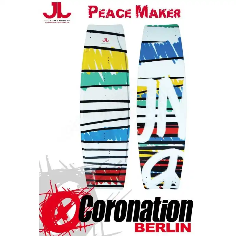 JN Peace Maker TEST Kiteboard mit Bindung Highlight