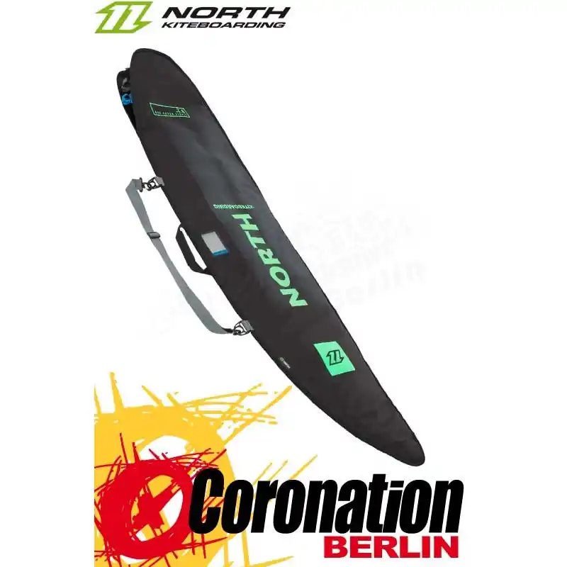 Begrenztes Angebot North Single Surfboard Bag Black