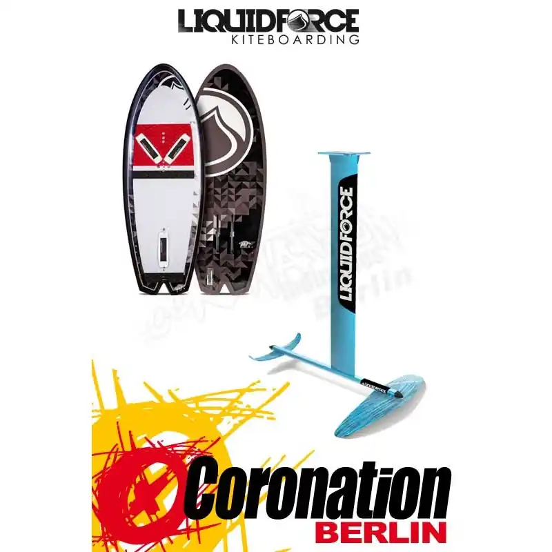 Preiswert Liquid Force Rocket Foil 4.8 Kite-Foilboard Set