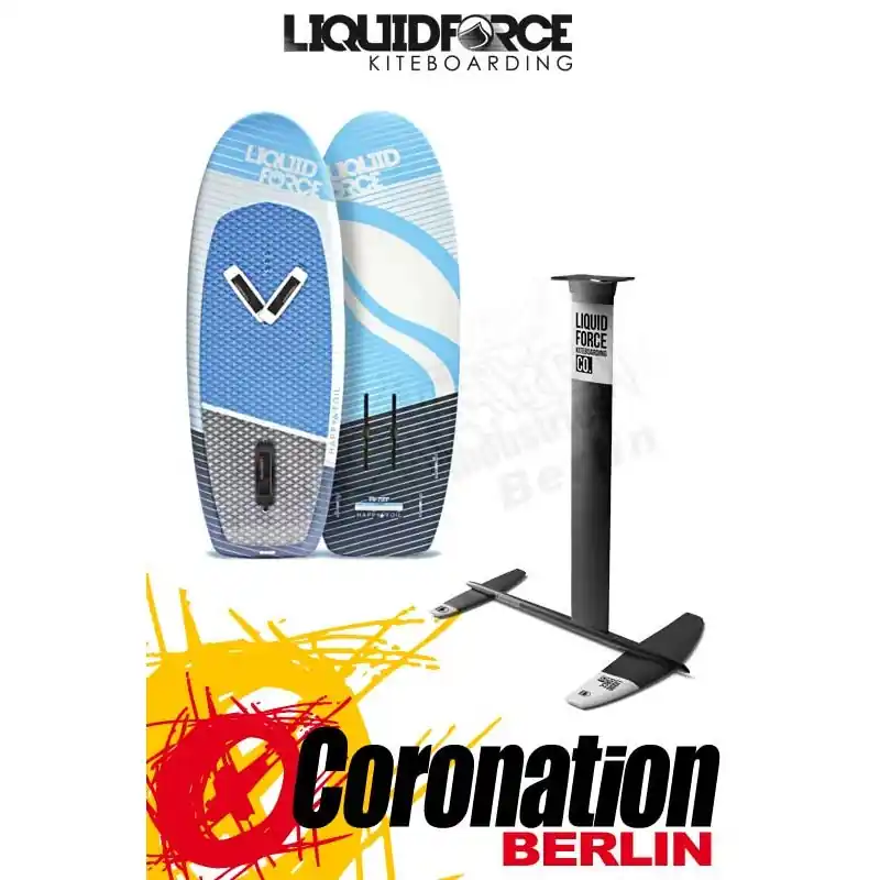 Heißes Angebot Liquid Force Happy Foil Board 4.10 THRUSTER Foil Set 2018