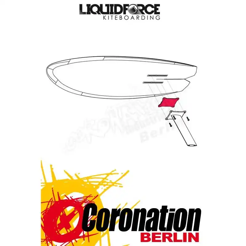 Liquid Force Kitefoil Mast transition plate Sale