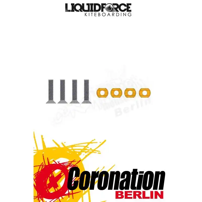 Liquid Force Foil Mast track mounting hardware kit Mega-Angebot