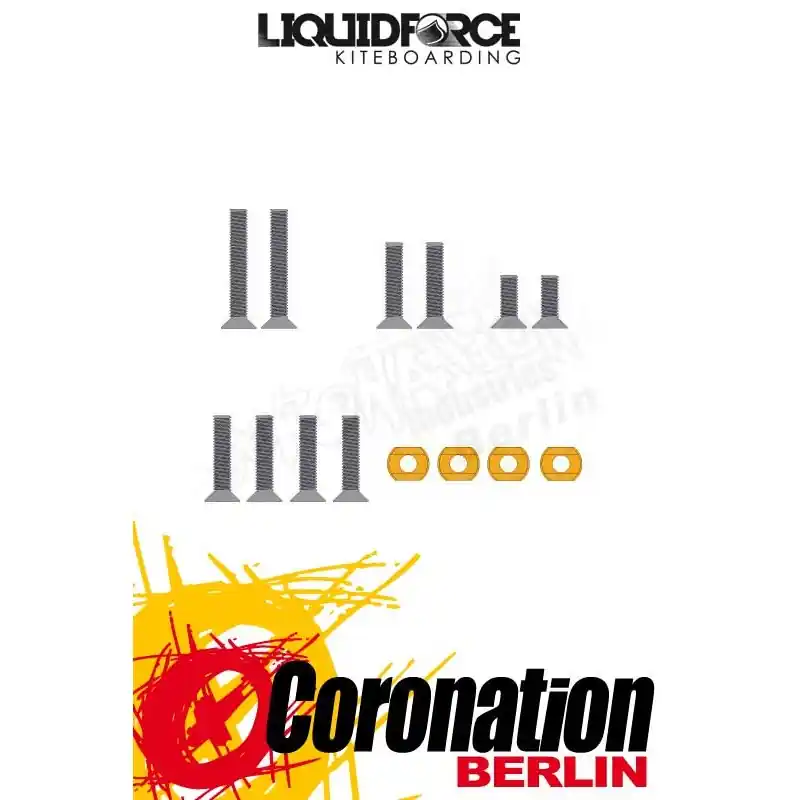 Liquid Force Thruster Foil complete hardware Kit Aktuell