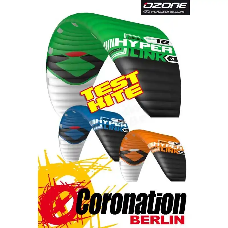 Ozone Hyperlink V1 Foil TEST 12m² All-Terrain Kite 2017 gebraucht Knallerangebot