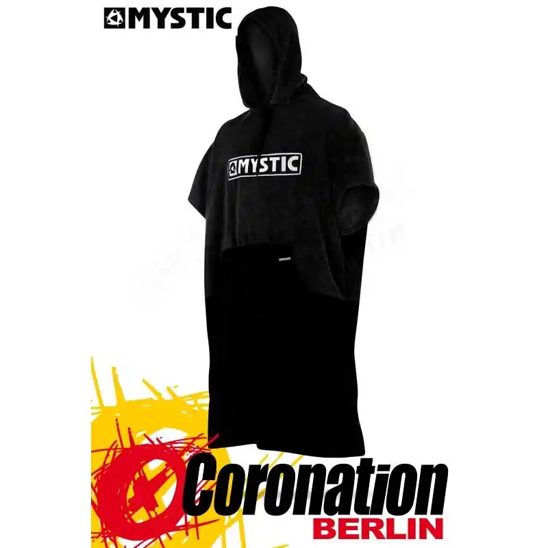 Bestpreis Mystic Poncho Regular Black/Grey