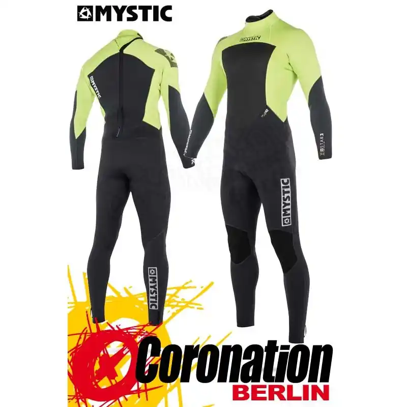 Angebot Mystic Star 2018 Fullsuit 5/4 Backzip Neoprenanzug Lime