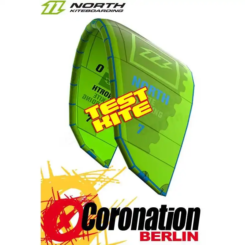 North Mono 2016 Test Kite 12m² green Neue Kollektion