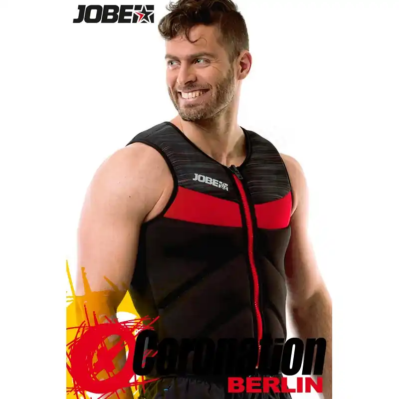 Jobe Hybrid Prallschutzweste 2018 Herren Impact Vest Black/Red Sofort Bestellen