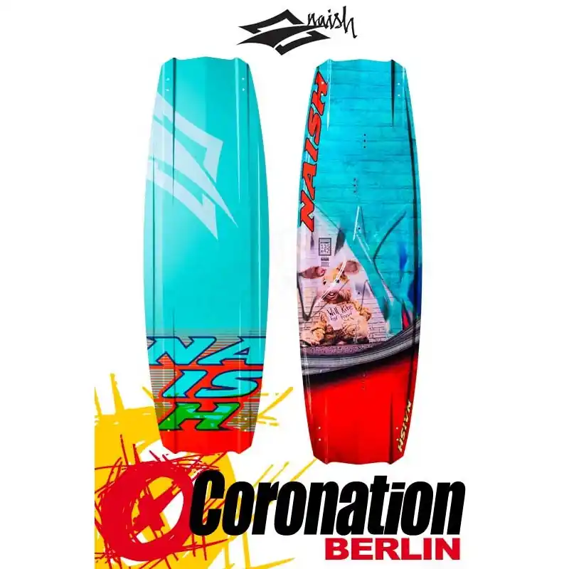 Abverkauf Naish Stomp 2017 Kiteboard 135cm Freestyle / Wakestyle
