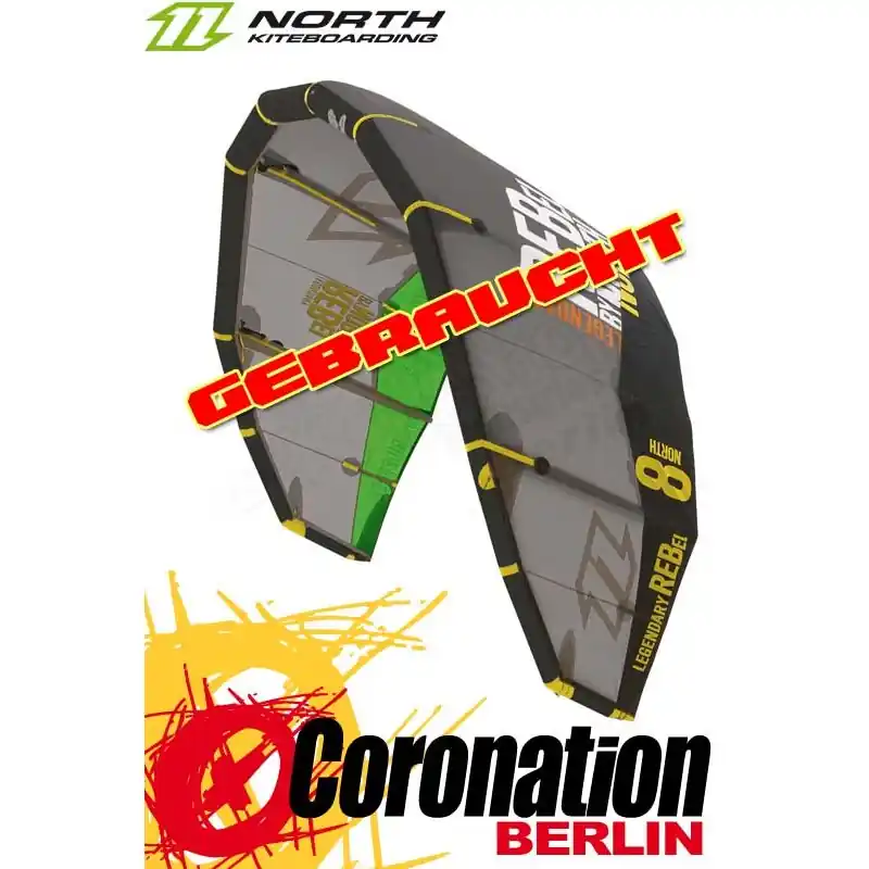 North Rebel 2013 gebraucht Kite 8m² Gebrauchtkite Günstig