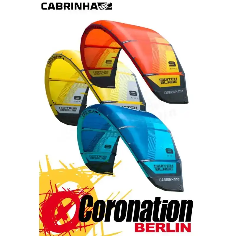 Cabrinha SWITCHBLADE 2018 TEST Kite 12qm Must-Have